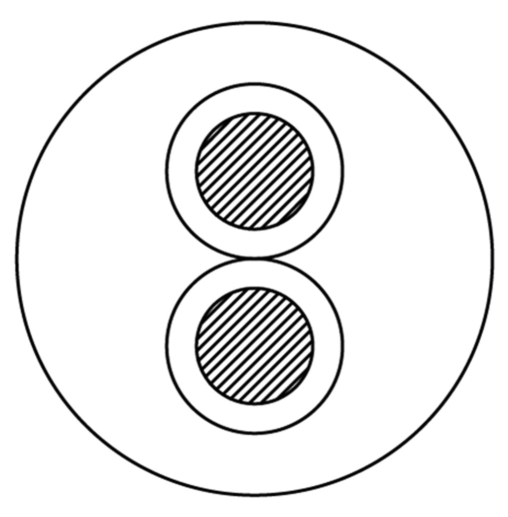 ProCab højttalerkabel EN50399 2 x 4 mm² 100 meter