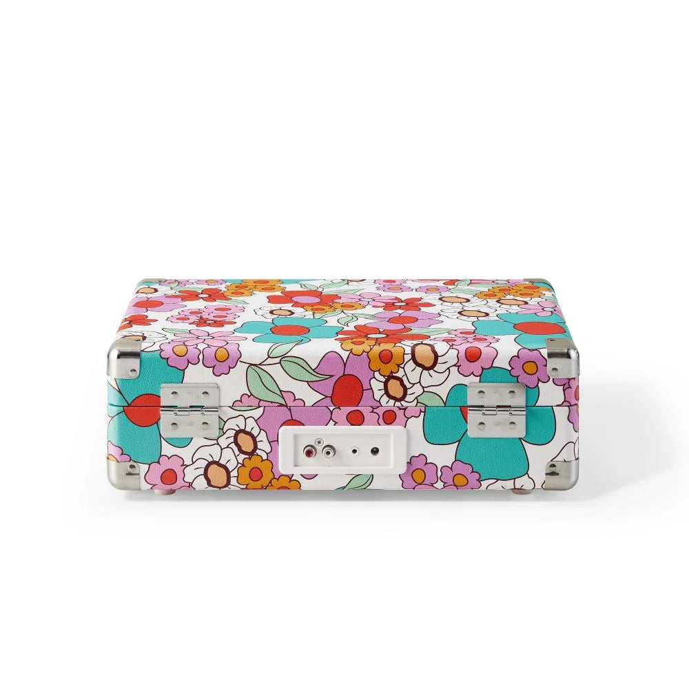 Crosley Cruiser Plus Turntable Two-way Bluetooth (Groovy Floral)