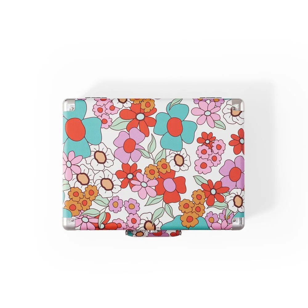 Crosley Cruiser Plus Turntable Two-way Bluetooth (Groovy Floral)