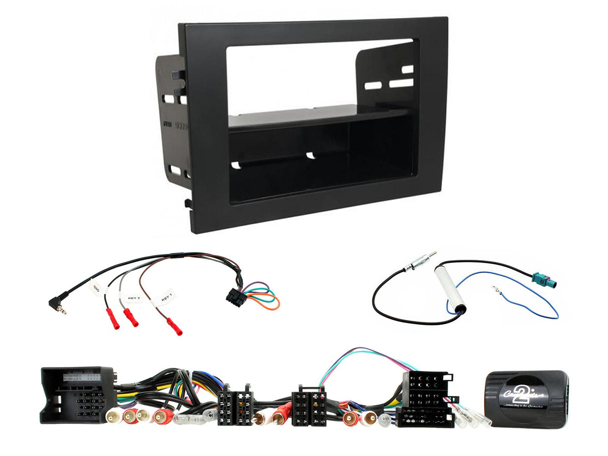 CTKAU09 1-DIN Mounting kit for Audi A4 2001-2008