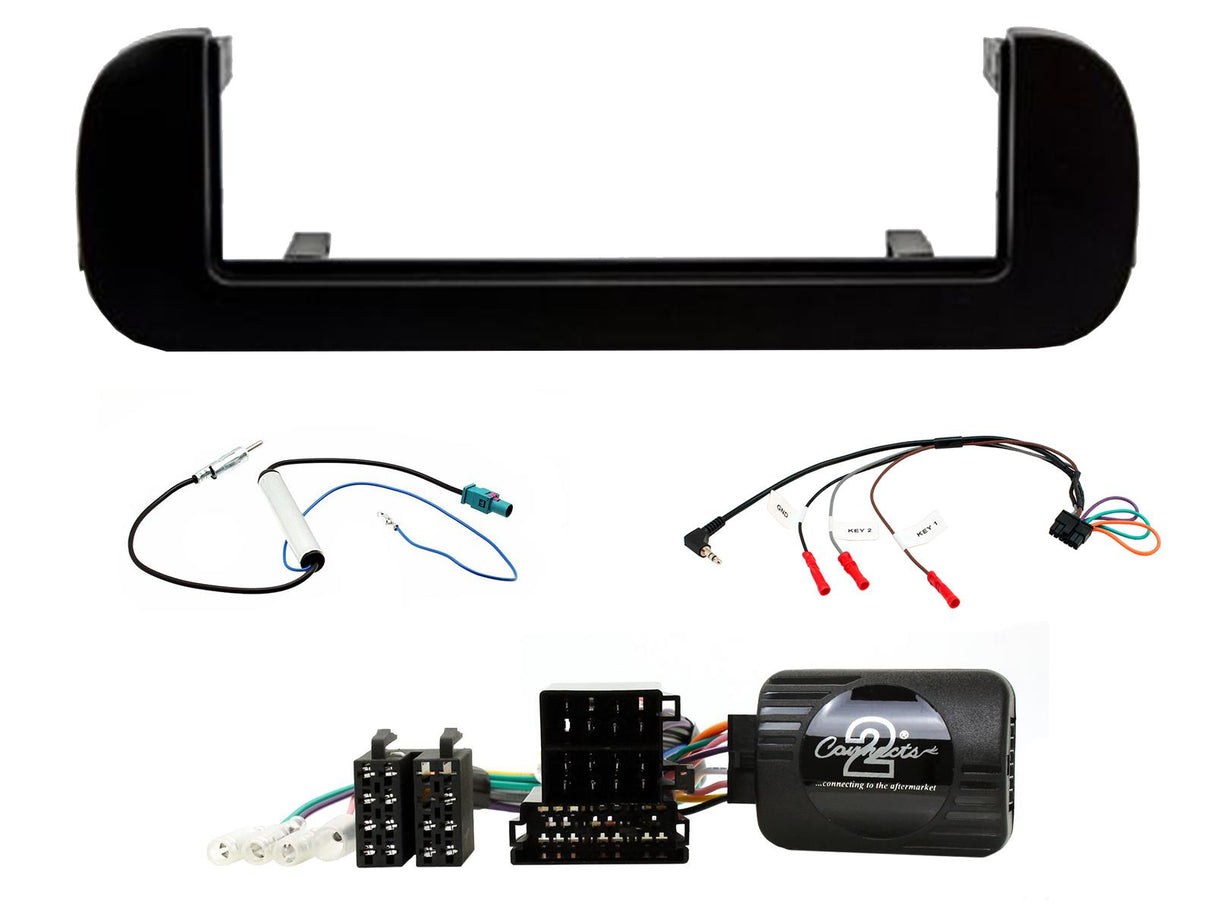 CTKFT28 1-DIN Mounting Kit for Fiat Panda 2012-2020