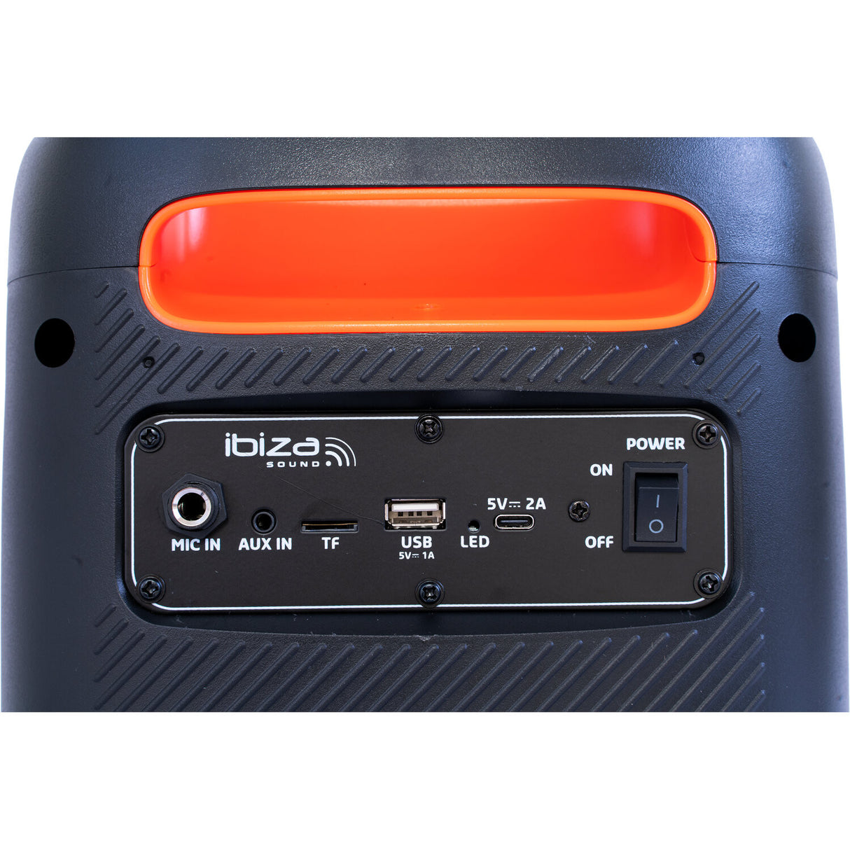 IBIZA Party Speaker with Lights and Bluetooth