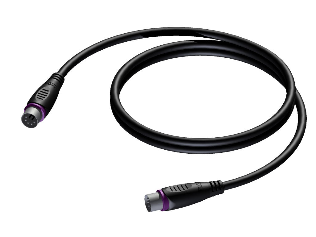 ProCab Midi signal kabel 5 meter