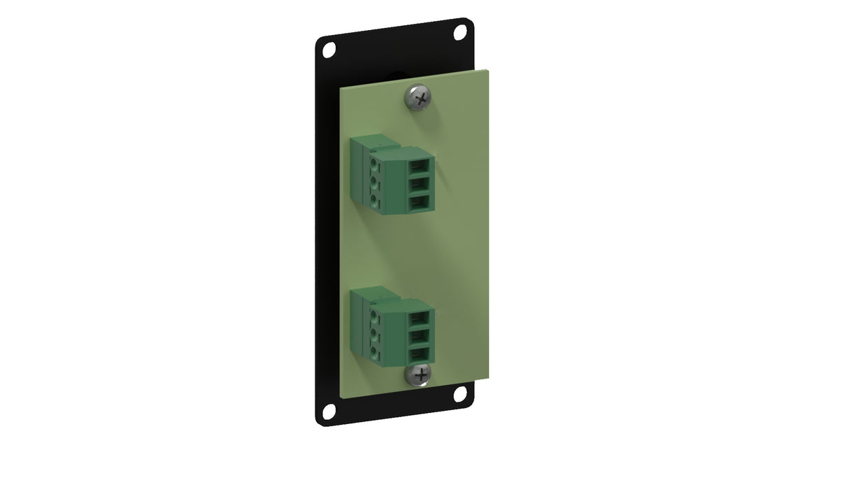 Caymon CASY138 1 plads, plade 2 x 3-pin >3-pin terminal