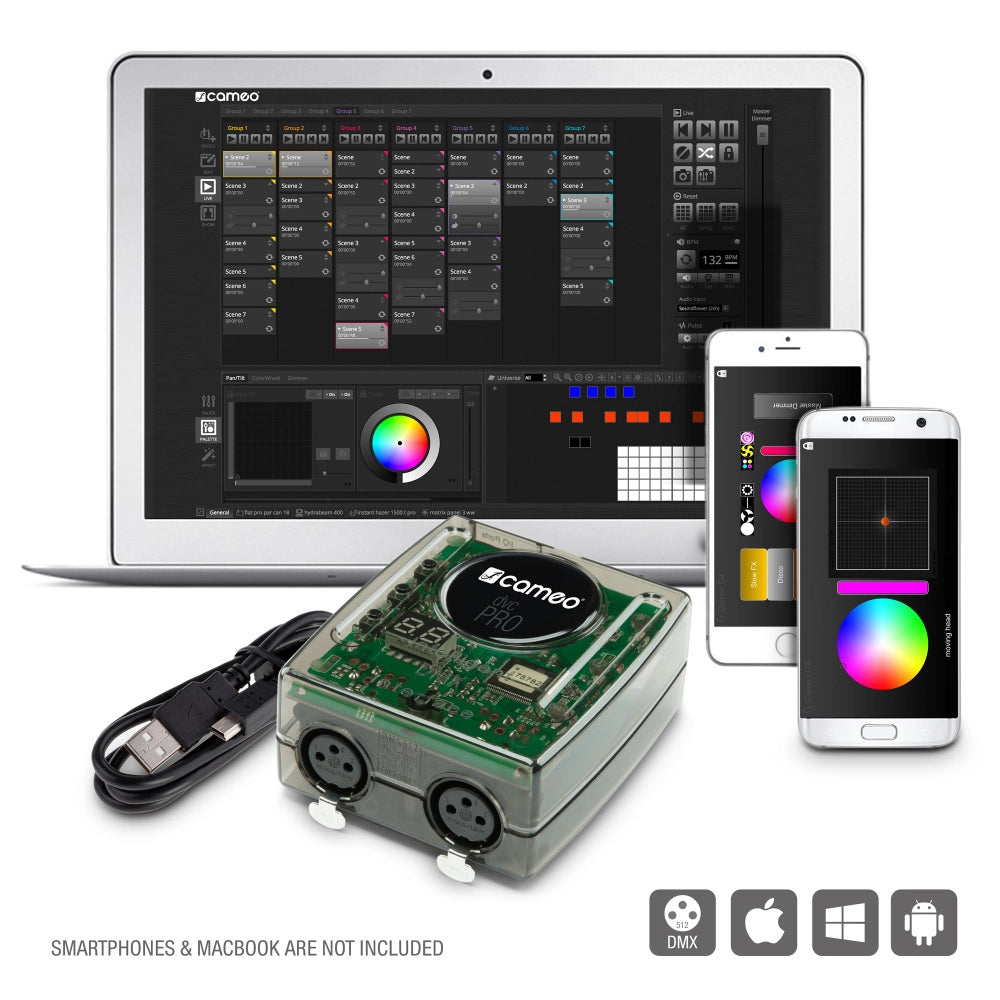 Cameo DVC PRO USB-DMX Interface incl Software