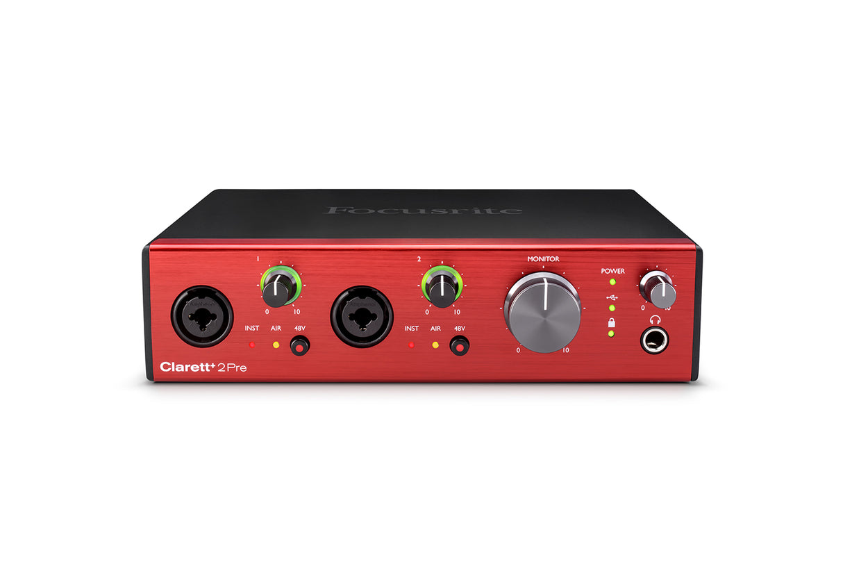 Focusrite Clarett+ 2Pre USB Sound Card
