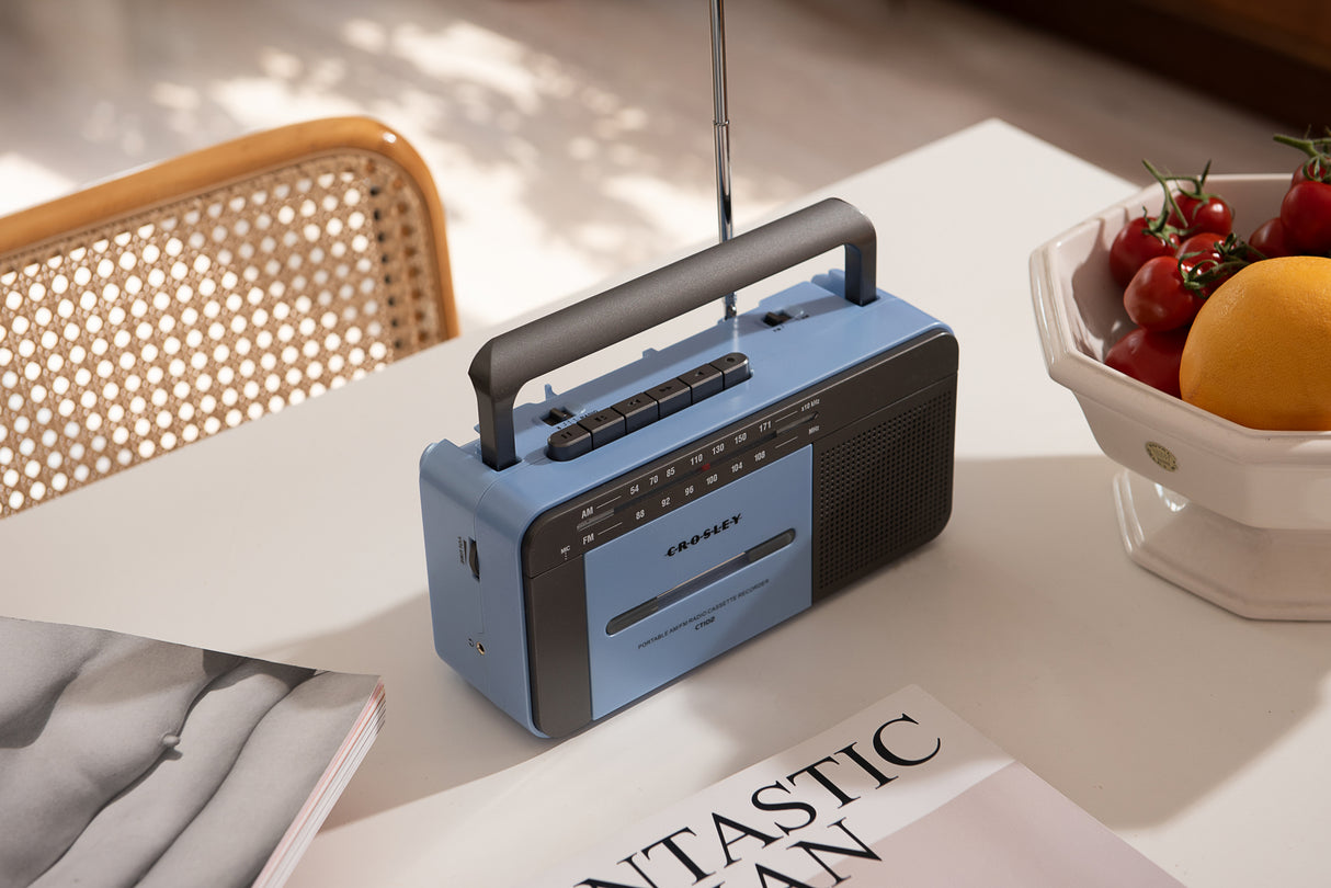 Crosley - Cassette Player (Blue)