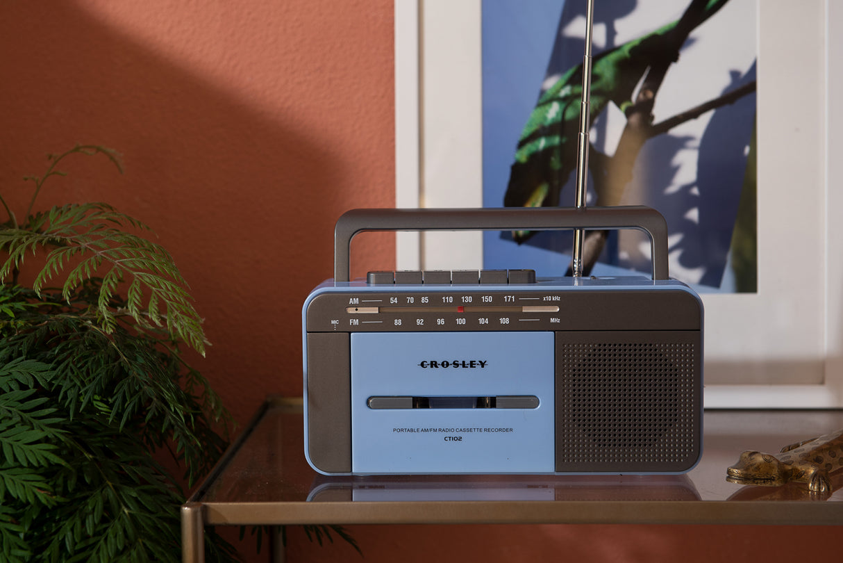 Crosley - Cassette Player (Blue)