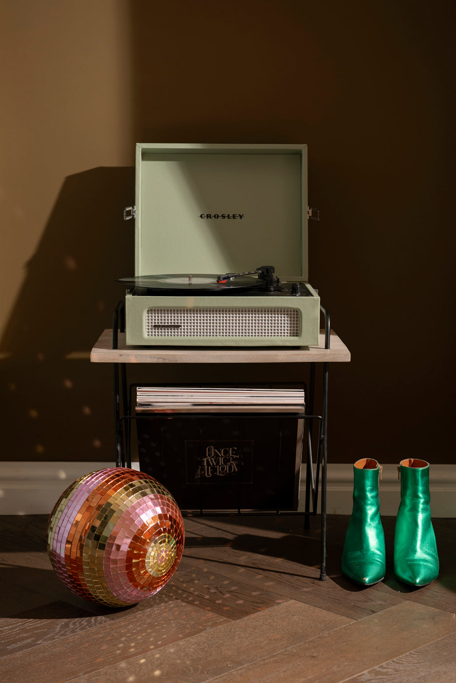 Crosley - Wiltshire Turntable Stand (Natural)