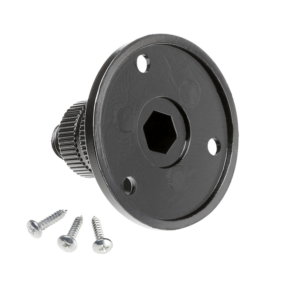 Adam Hall Stands D 921 BLK - Mounting plate for gooseneck
