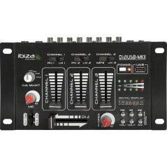 Ibiza DJ21-MKII 4-channel DJ Mixer