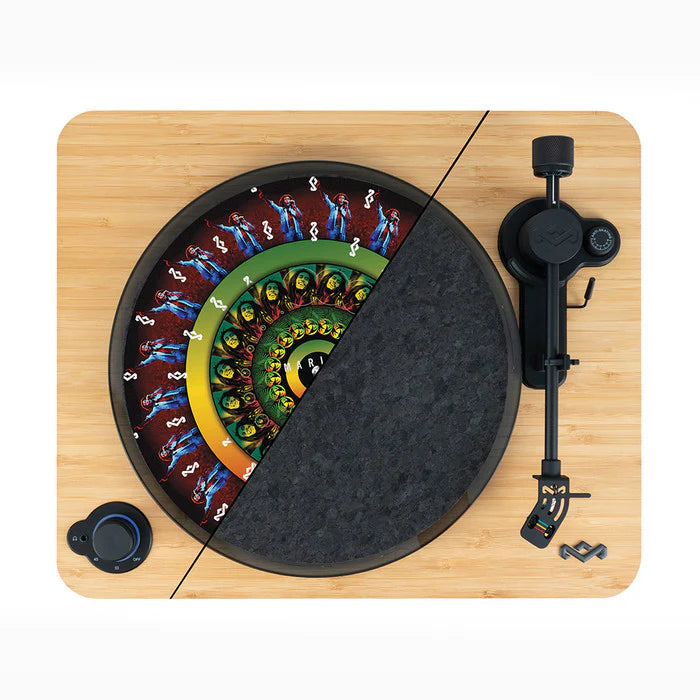 House of Marley Stir It Up LUX Bluetooth Turntable Bundle