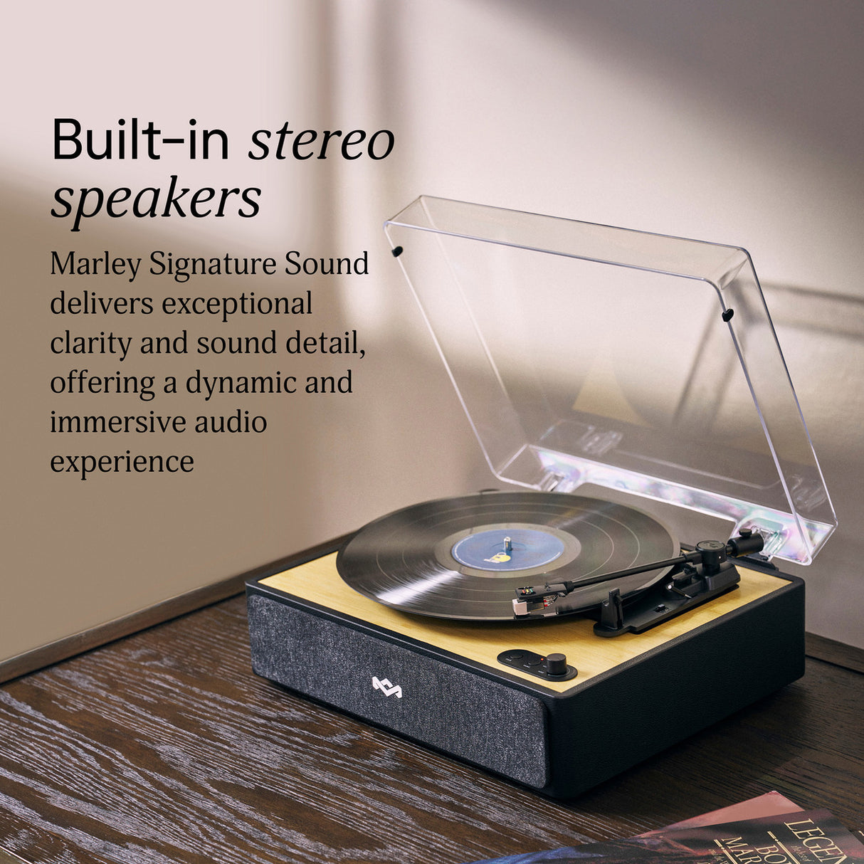 House of Marley Rise Up All-in-One Turntable