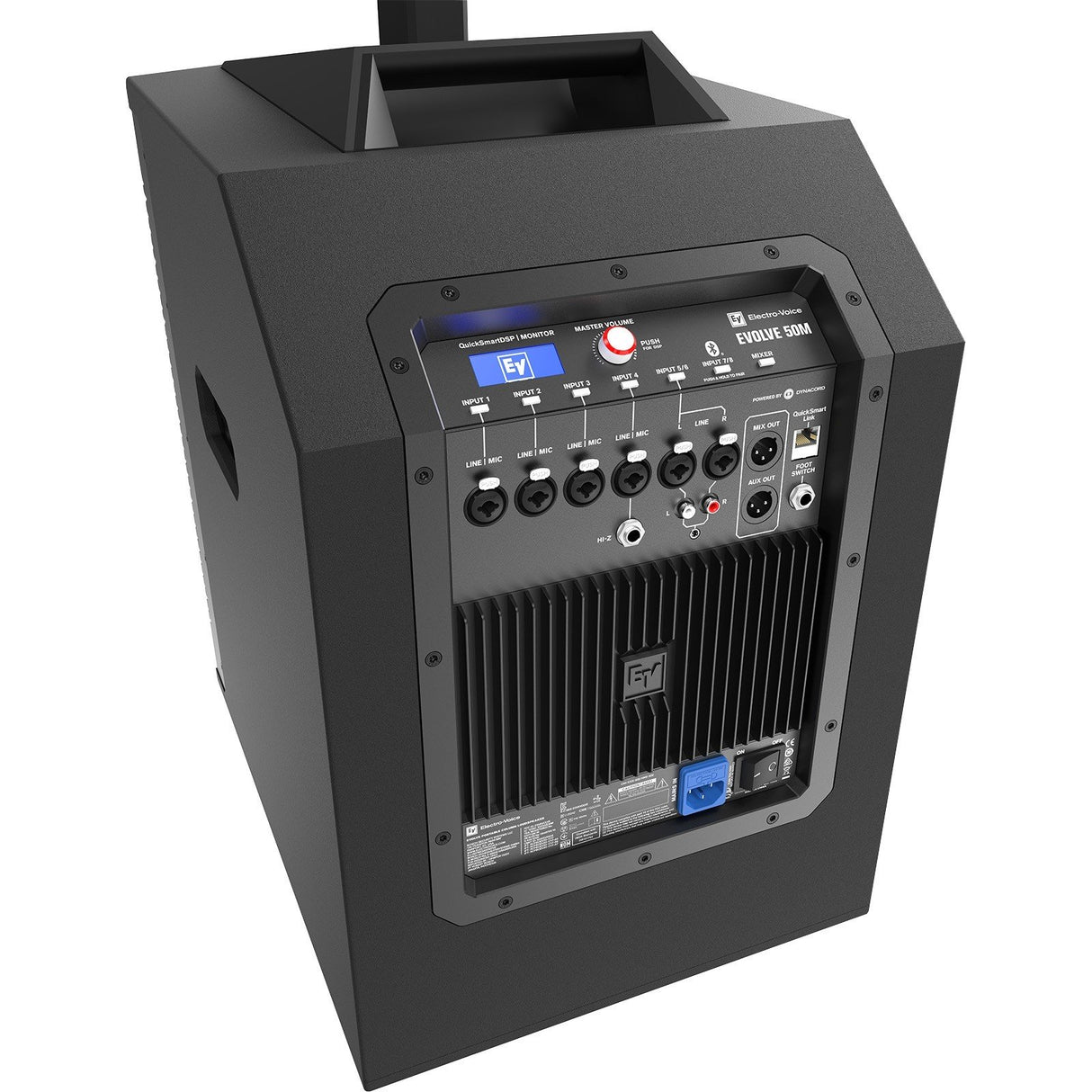 EV Evolve 50M Portable Column Speaker System with 8 Channel Mic