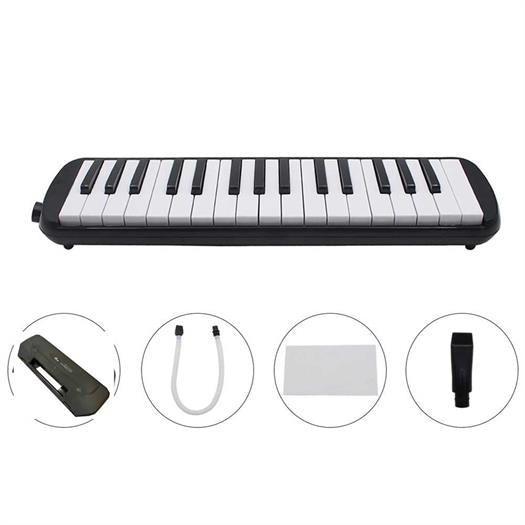 Melodica 32 keys in black. Bee BM32K