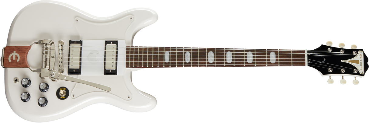 Epiphone Crestwood Custom Tremotone Electric Guitar (Polaris White )