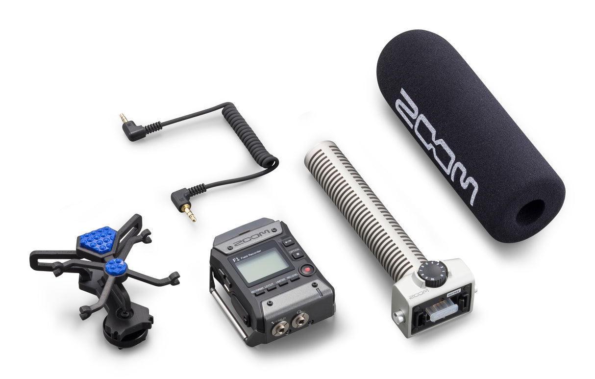 Zoom F1-SP Field Recorder + Shotgun Microphone