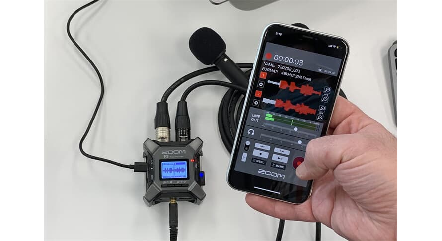 Zoom F3 Recorder