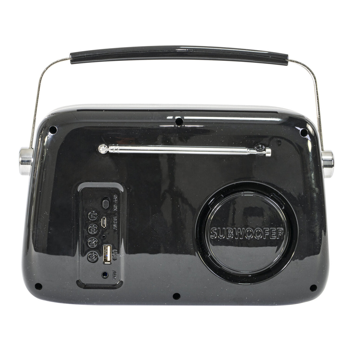 Madison retro radio w. Bluetooth and FM (Black)