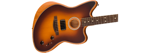 Fender Acoustasonic Player Jazzmaster Electric Guitar (2-Color Sunburst)