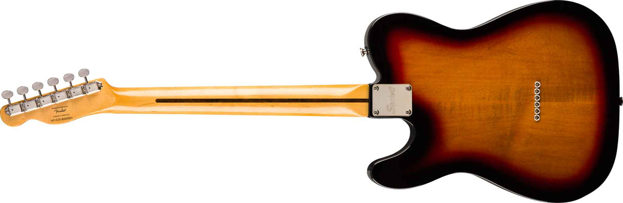 Fender Squier Classic Vibe '70s Custom Telecaster Thinline Electric Guitar (Sunburst)
