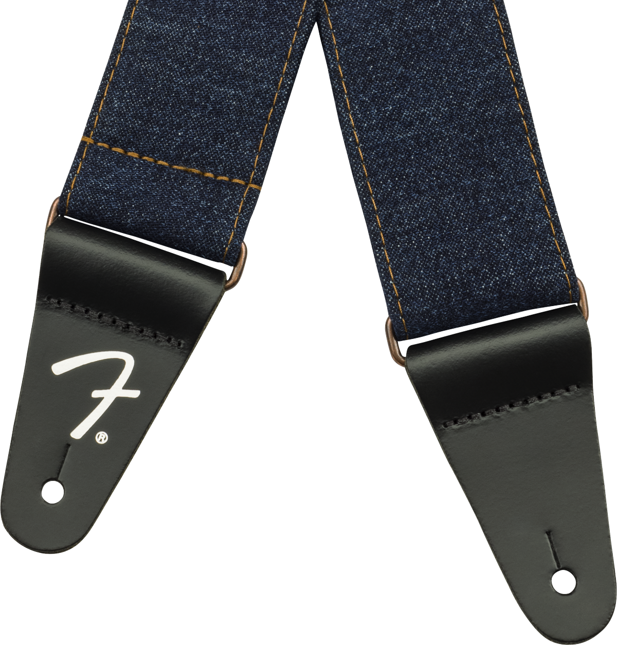 Fender x Wrangler Denim Guitar Strap (Dark Indigo, 2")