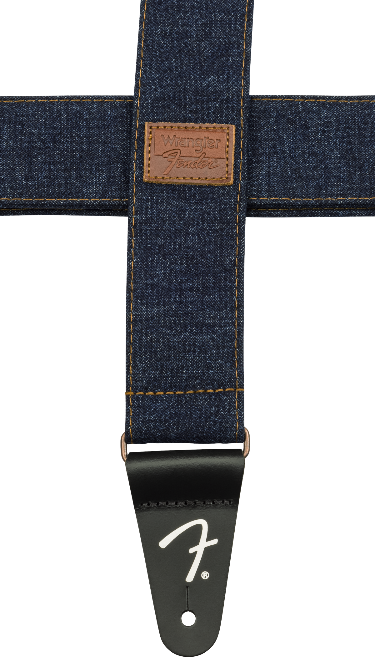Fender x Wrangler Denim Guitar Strap (Dark Indigo, 2")