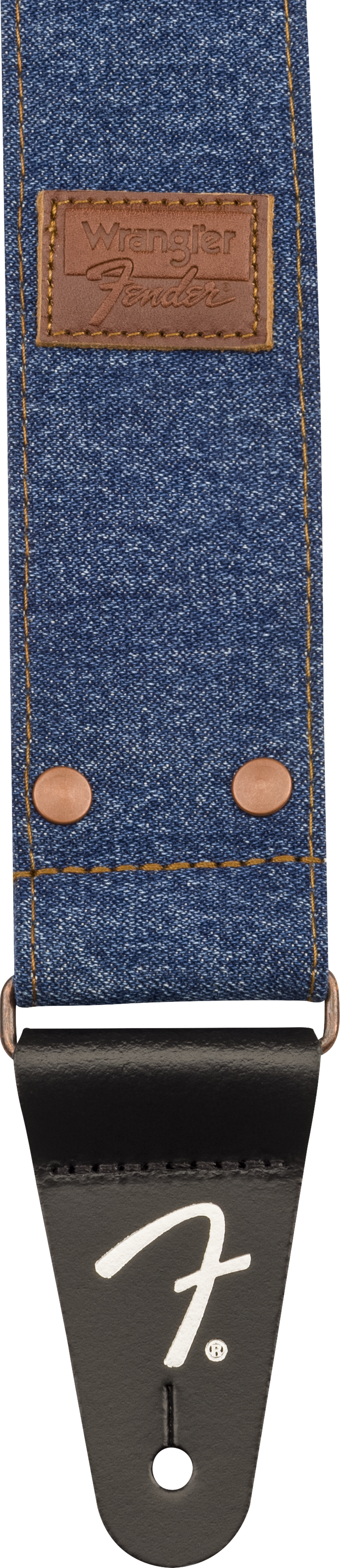 Fender x Wrangler Denim Guitar Strap (Indigo, 2")