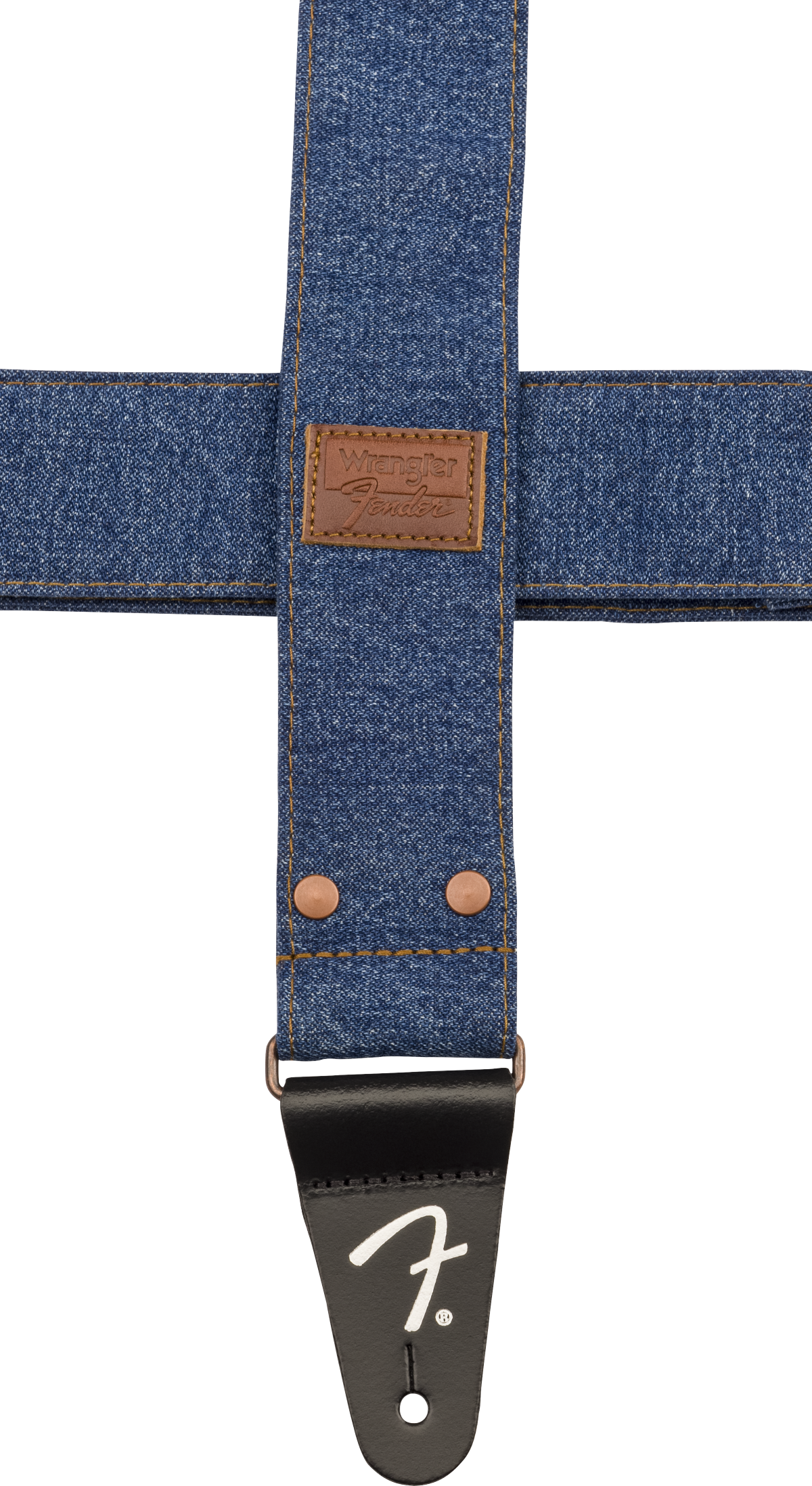 Fender x Wrangler Denim Guitar Strap (Indigo, 2")