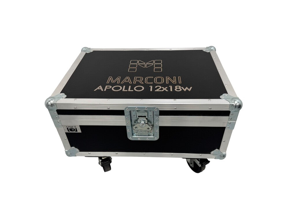 Marconi Flightcase for 4 x Apollo Battery Lamp