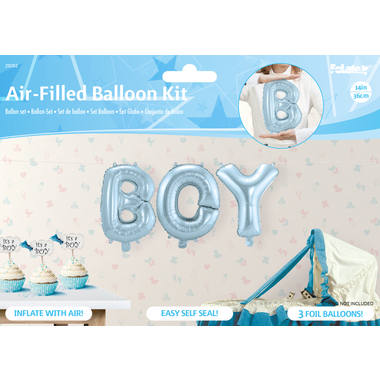 Foil balloon Baby Blue "Boy"