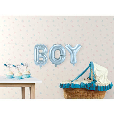 Foil balloon Baby Blue "Boy"