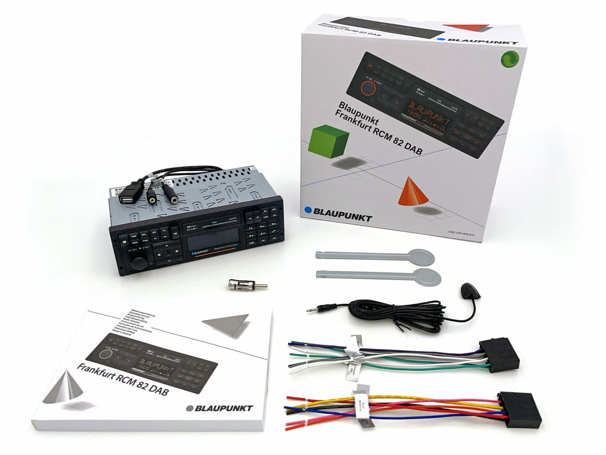 Blaupunkt Frankfurt RCM 82 Car radio w. DAB+ and Bluetooth