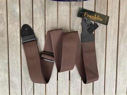 Franklin guitar strap Chocolate - OO-CH