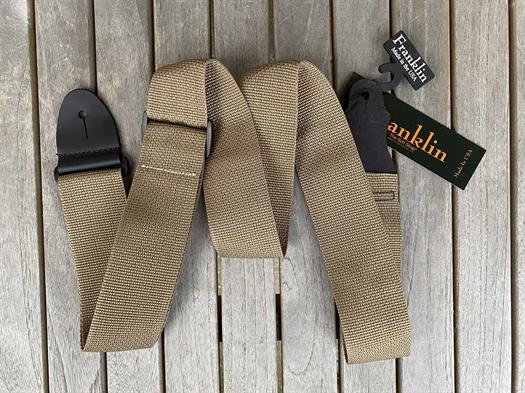 Franklin Strap guitar strap - BROWN - OO-TN