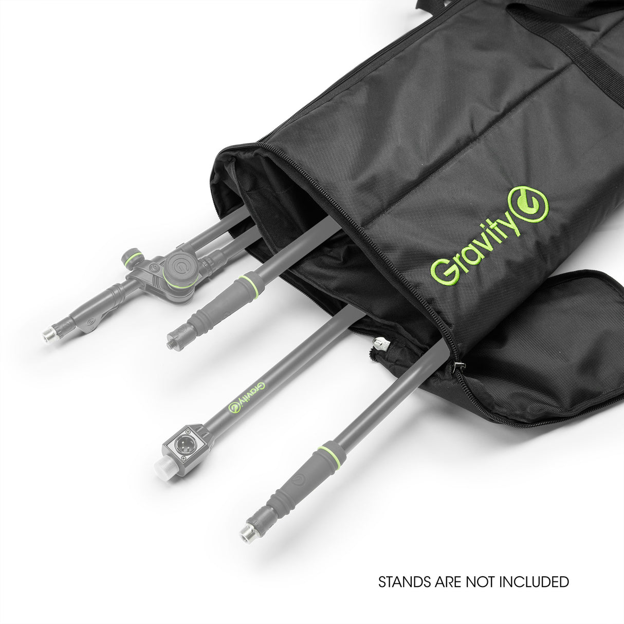 Gravity BG MS PB 4 B - Transporttaske til 4 mikrofonstativer med pladefod