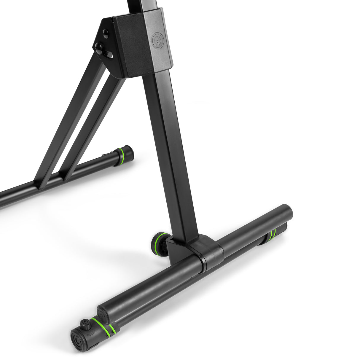 Gravity FM SEAT1 BR - Height-adjustable stool with footrest and backrest