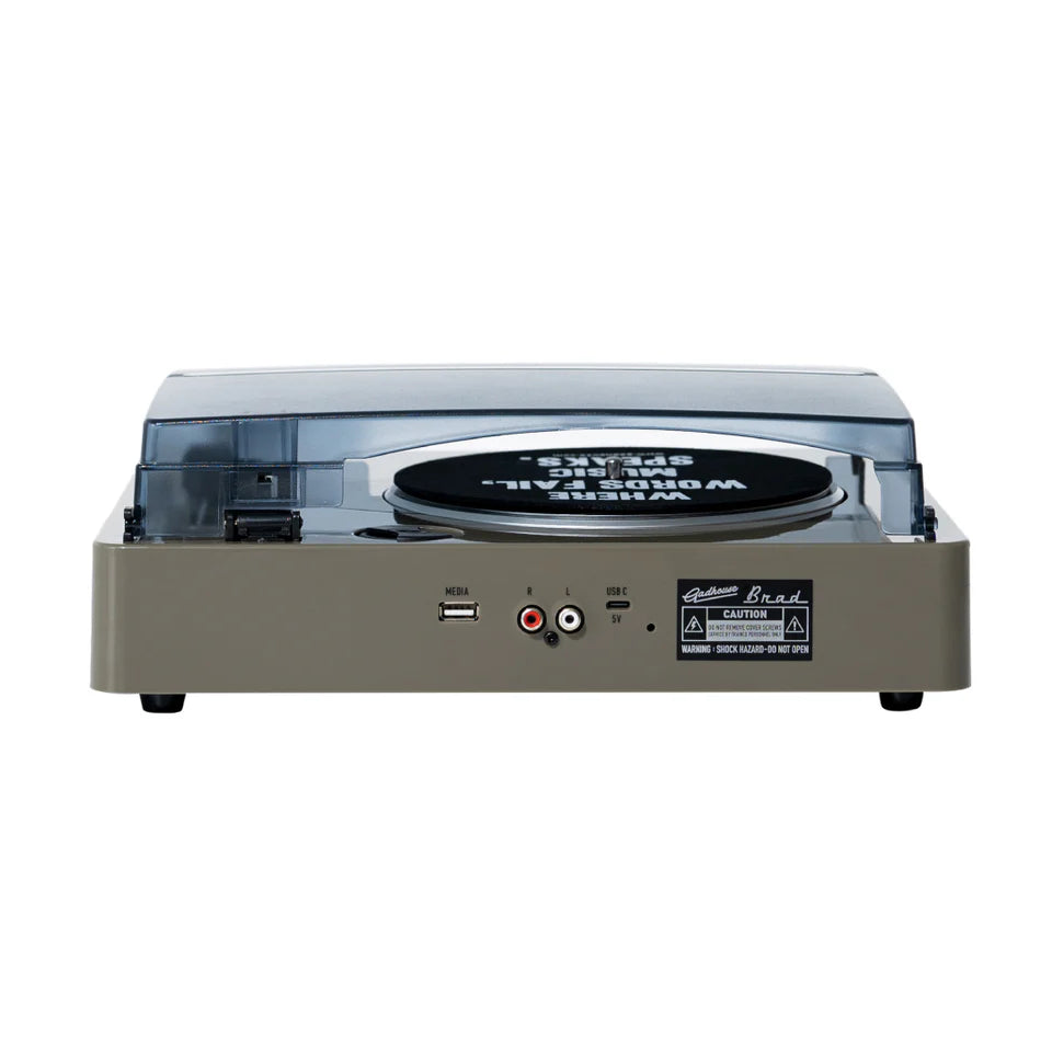 Crosley Brad Retro MK II Turntable, Grey