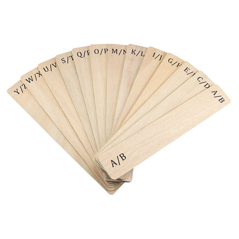 Plywood Dividers for records (13 pcs.) (A-Z)