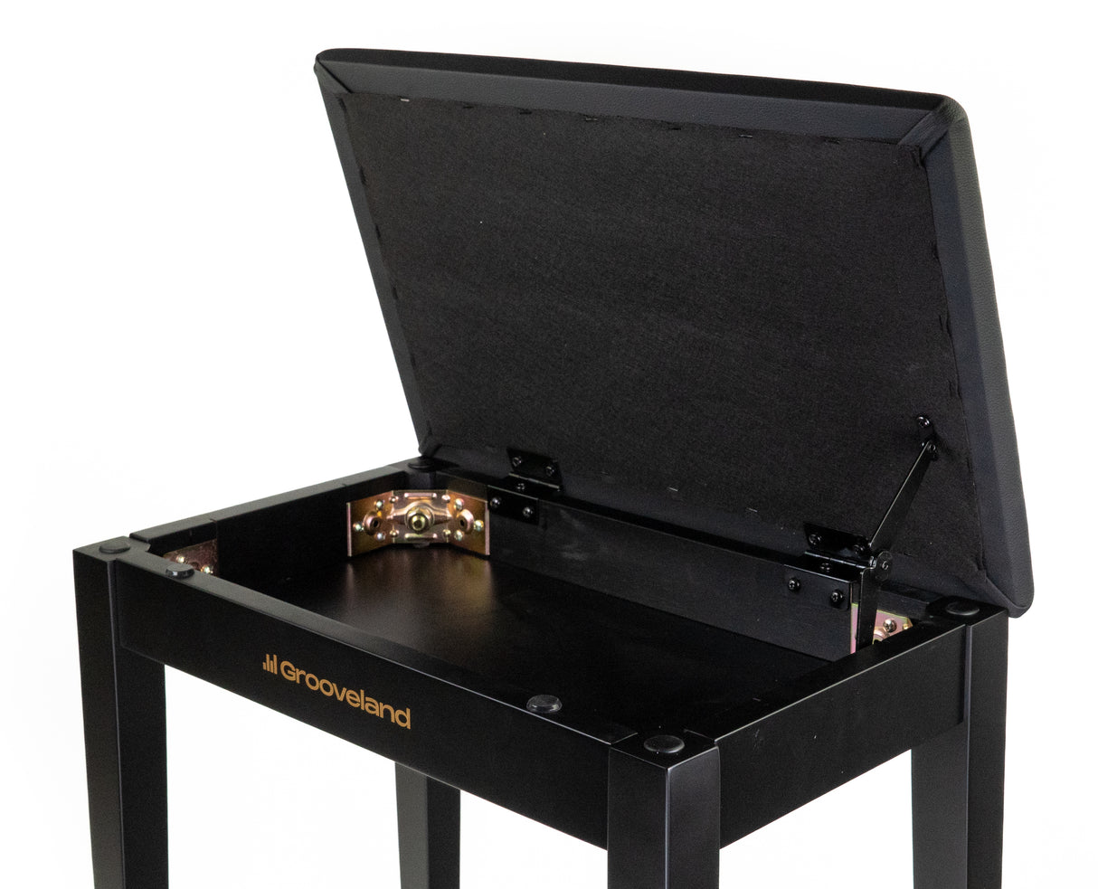 Grooveland KB100 Piano bench (Matte black)