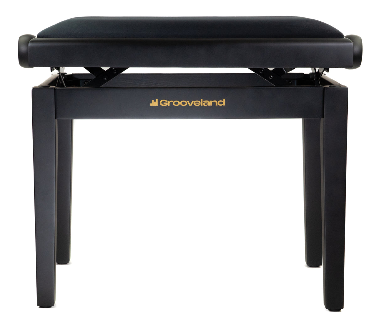 Grooveland KB200 Piano Bench (Matte Black)