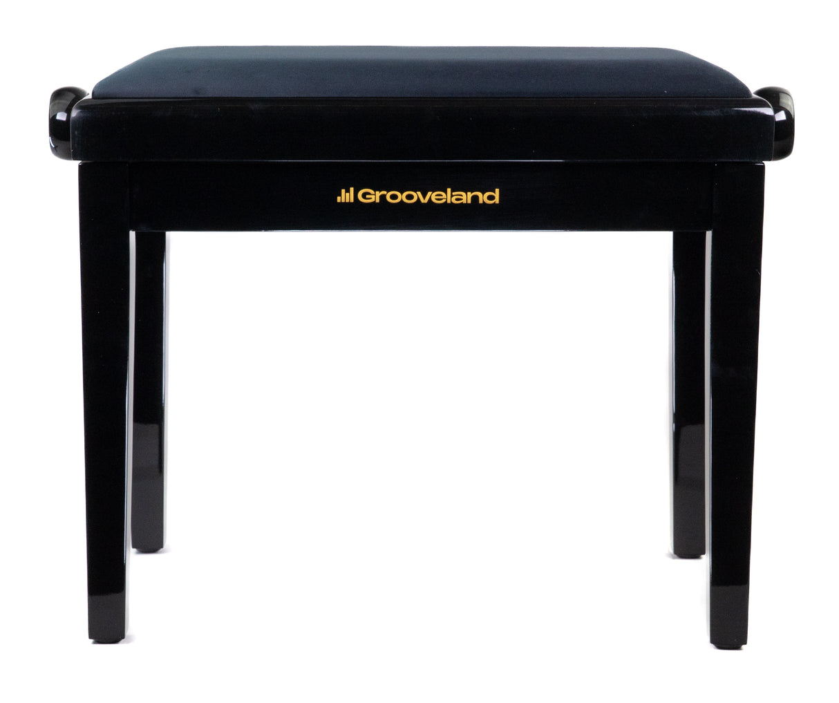 Grooveland KB200 Piano Bench (Black High Gloss)