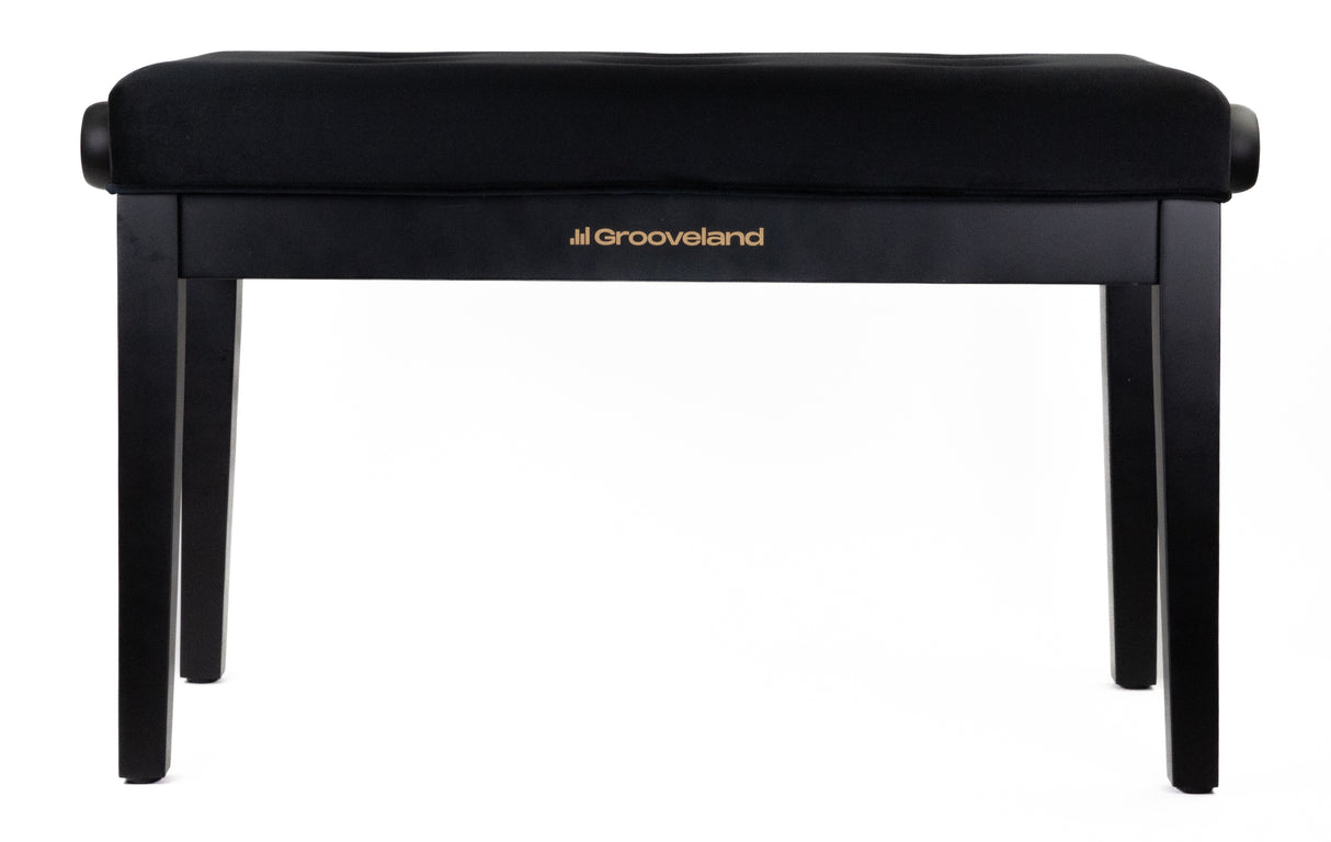 Grooveland KB320 Double piano bench (Matte black)