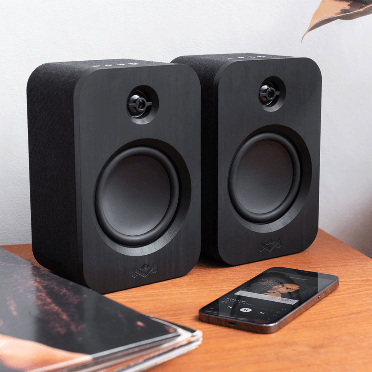 MARLEY DUO Bluetooth Speaker Set (Black)