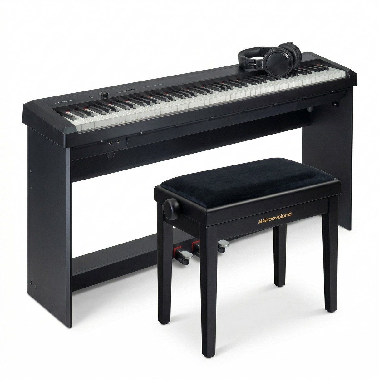Grooveland P450 complete Piano Pack (Black)