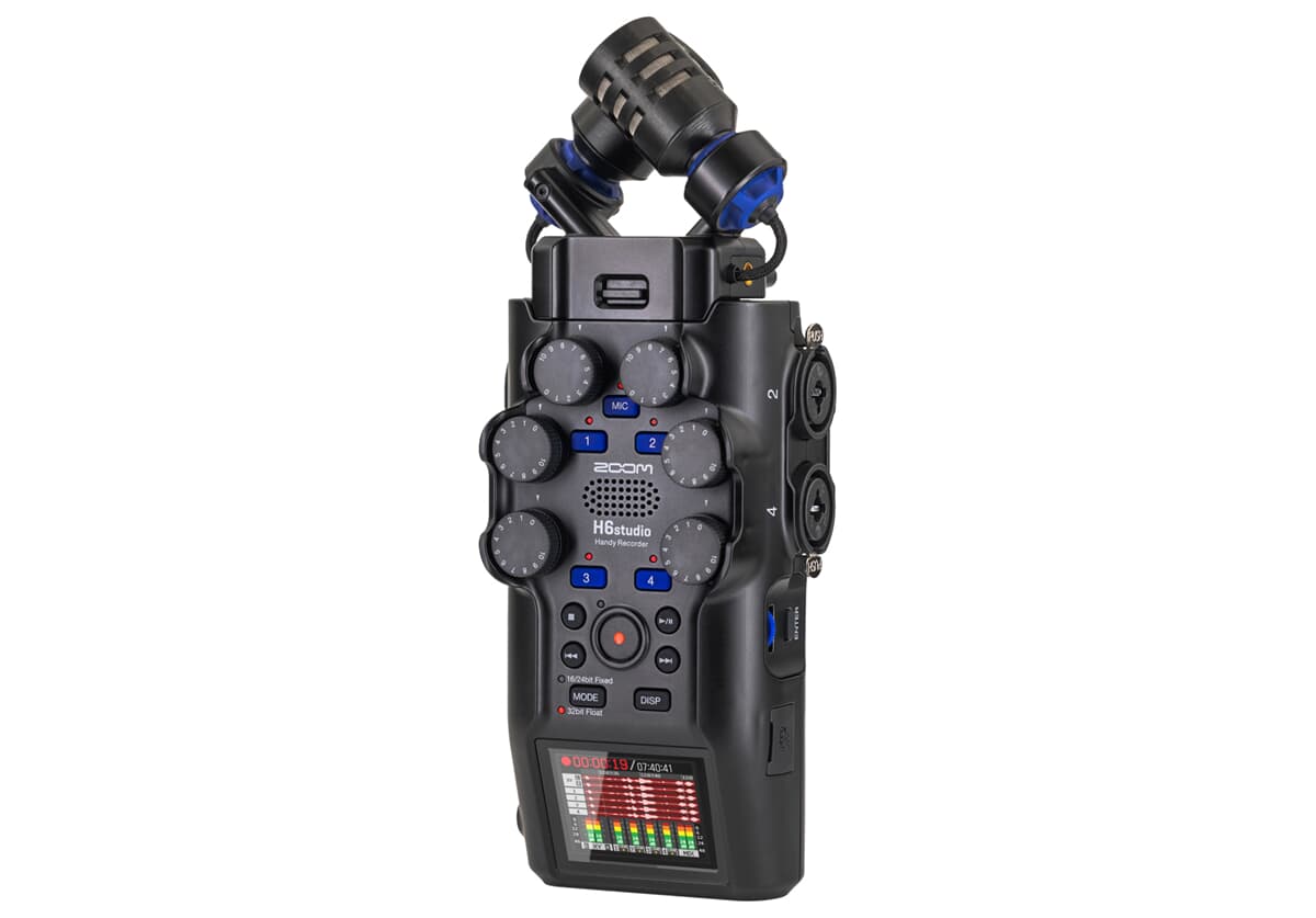Zoom H6 studio Digital recorder