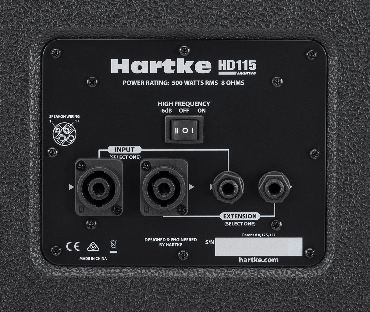 Hartke HyDrive HD115 bass cabinet