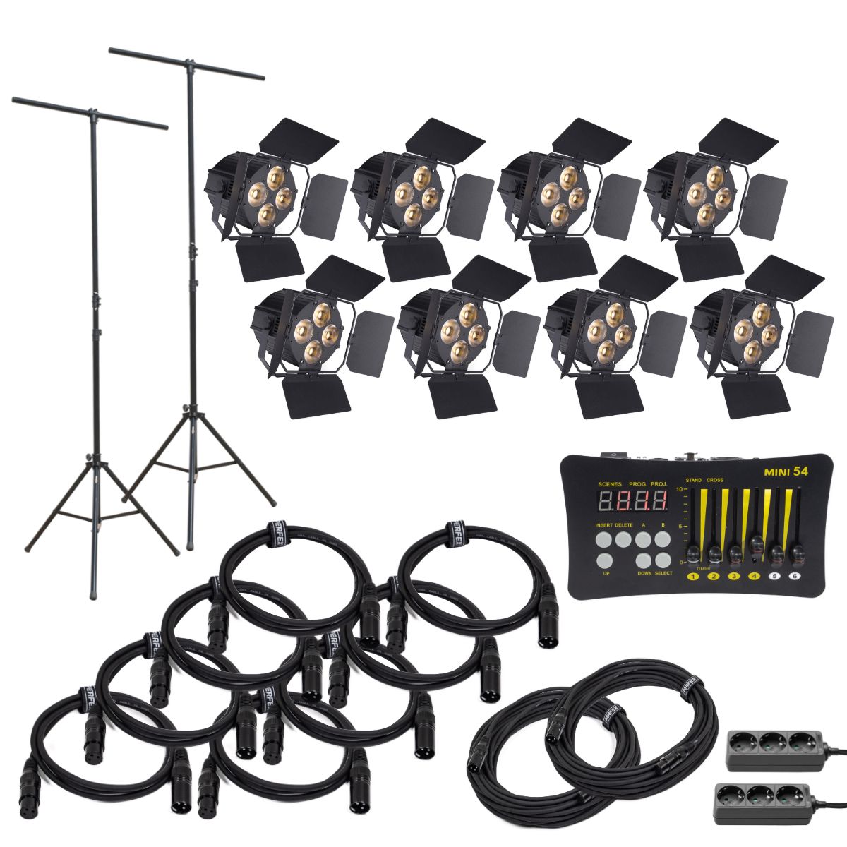 Light4Me P4 WW LED PAR scenespot