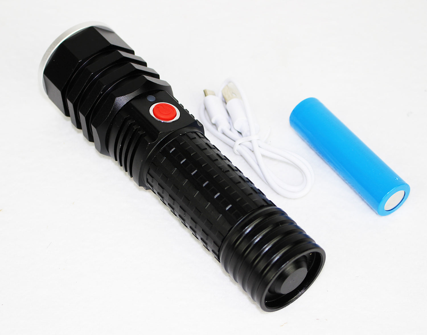 UV Flashlight with USB Charging