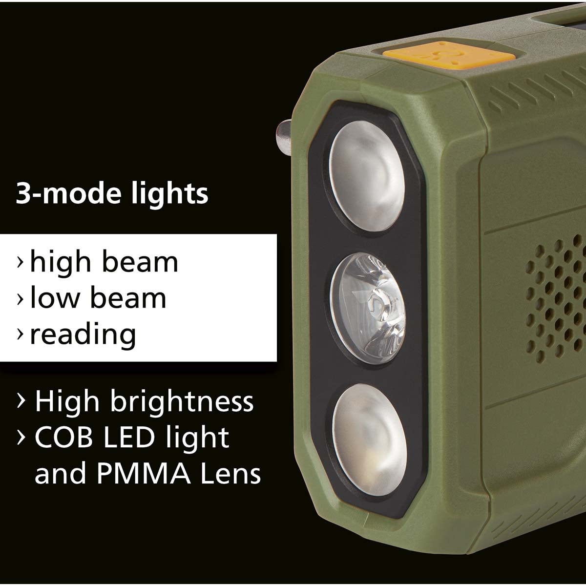 DAB1 Robust udendørs radio med DAB+/FM